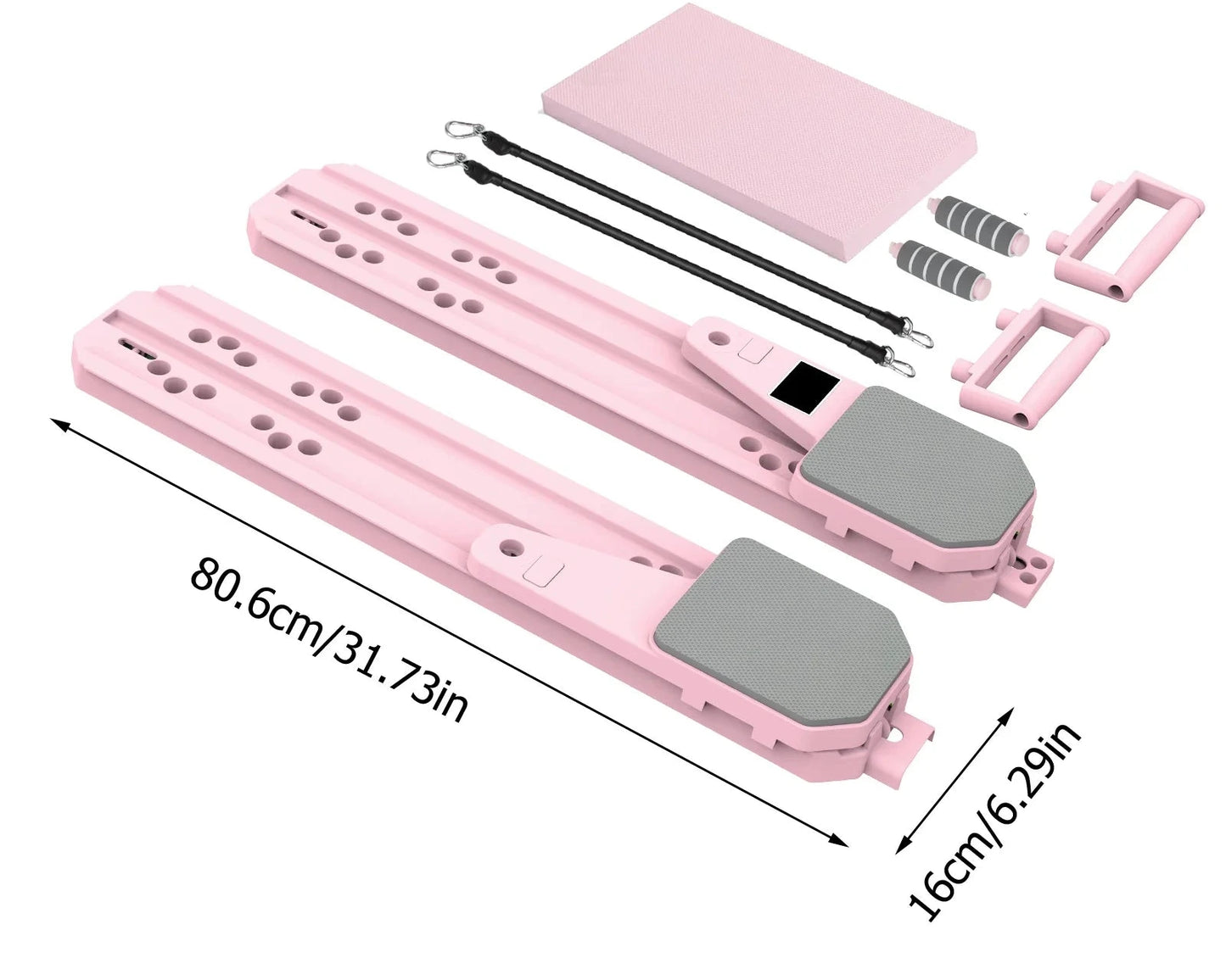 Tabla de Pilates Plegable + Bandas Elásticas